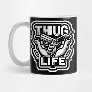 Thug Life Monochrome Masterpiece Mug